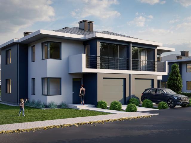 Nowoczesny dom 194 m² w Mieszkowie – cisza i bezpieczeństwo
