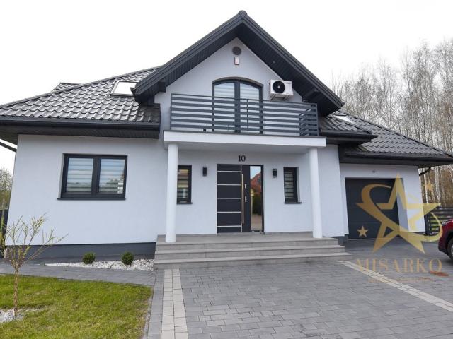Nowoczesny dom 196 m² z garażem i klimatem