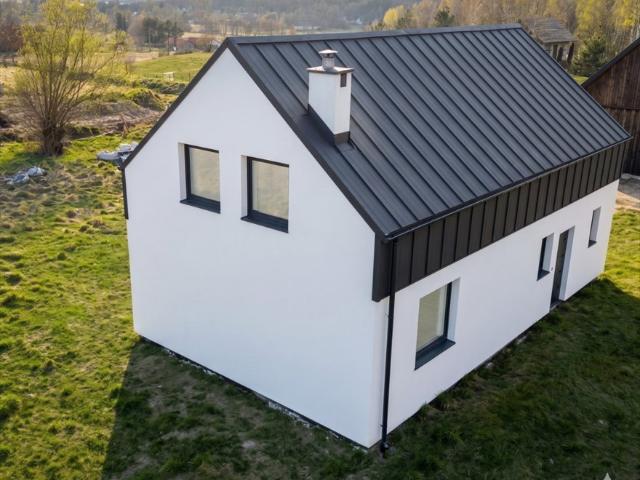 Nowoczesny dom 2025 przy lesie, 106 m², duża działka