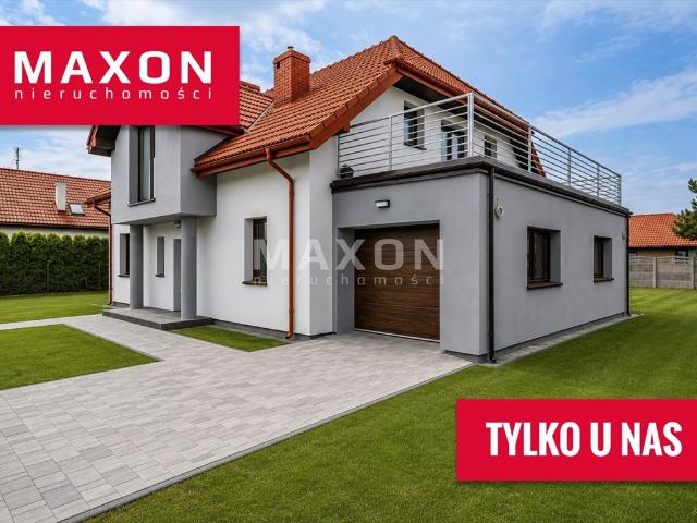 Nowoczesny dom 208 m² z dużą działką 1150 m², blisko Warszawy