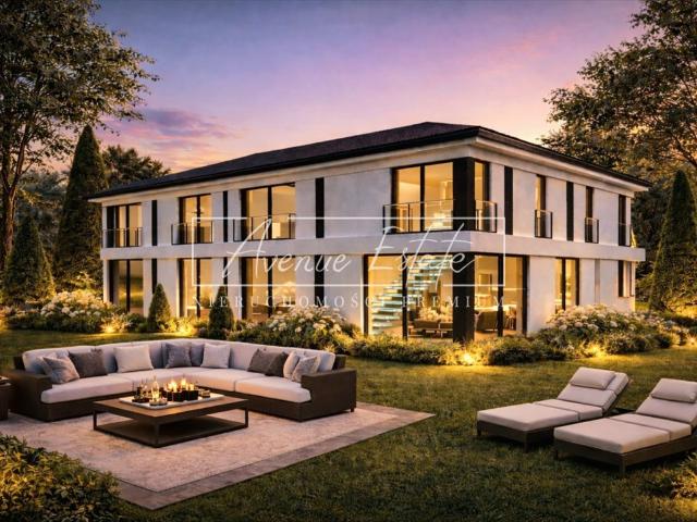 Nowoczesny dom 210 m² z ogrodem, garaż, Ursynów