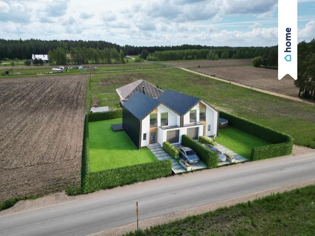 Nowoczesny dom w Mińcach 147 m² z ogrzewaniem podłogowym