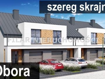 Nowoczesny dom w Oborze z garażem i dużym tarasem