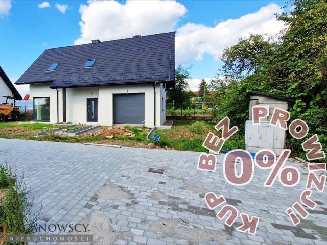 Nowoczesny dom w Brzeziu z ogrzewaniem podłogowym