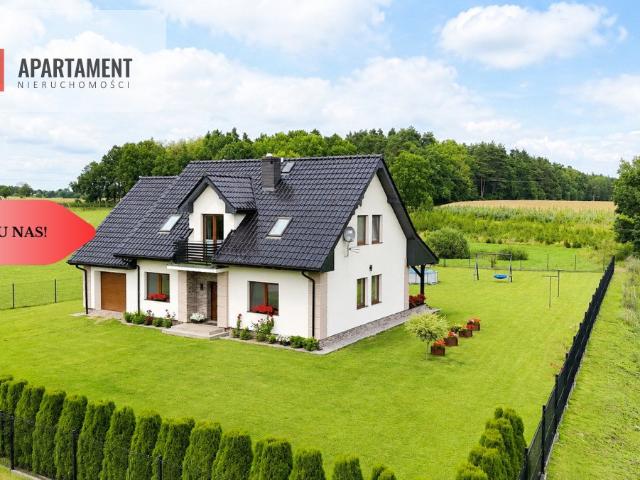 Nowoczesny dom w Czarne Małe 3360 m² działka, blisko jezior