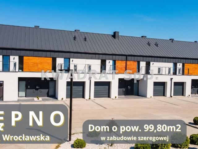 Nowoczesny dom w Kępnie z garażem i tarasem