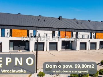 Nowoczesny dom w Kępnie z garażem i tarasem