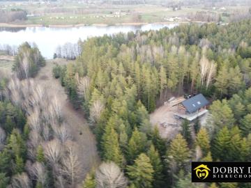 Nowoczesny dom w lesie, 168 m², garaż, prywatność