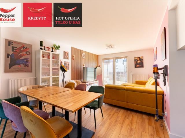 Nowoczesny dom 74 m² z ogródkiem, gotowy do wejścia