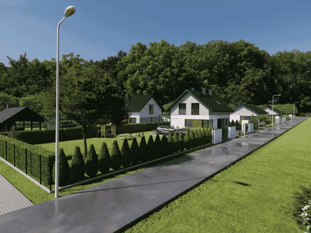 Nowoczesny energooszczędny dom w Tryńczy 100 m²
