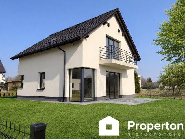 Nowoczesny dom wolnostojący 104 m2 gotowy do wykończenia