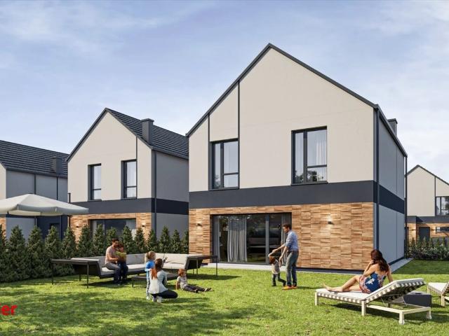 Nowoczesny dom wolnostojący 133 m² z ogrodem i garażem