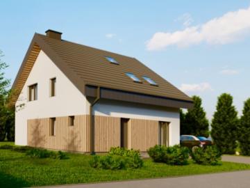 Nowoczesny dom wolnostojący 155 m2 z ogrodem i wysokim standardem
