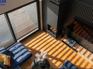 Nowoczesny dom wolnostojący 200 m2 z antresolą i tarasem
