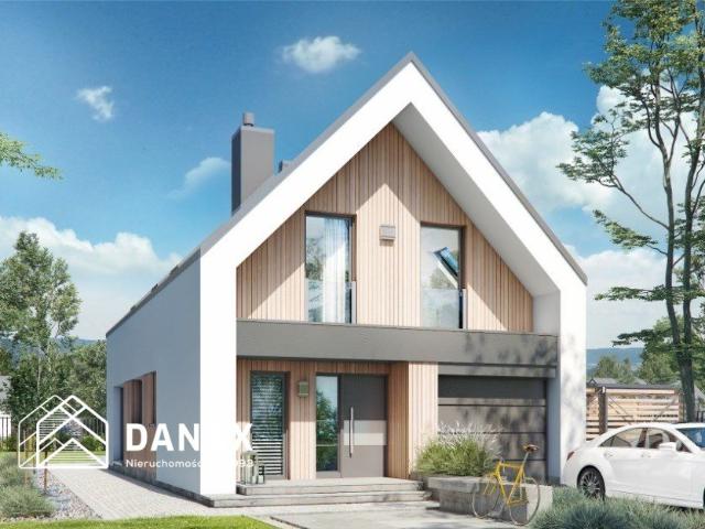 Polecam nowoczesny dom wolnostojący 155 m² z garażem w Wołowicach