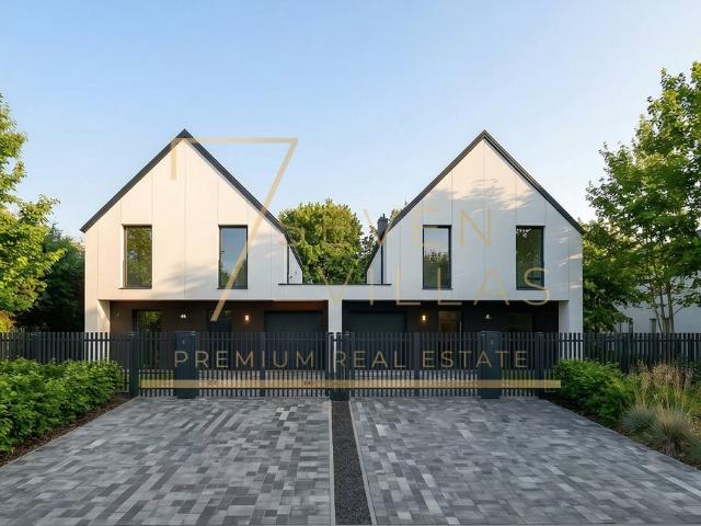 Nowoczesny dom z monumentalnymi przeszkleniami 4 pokoje