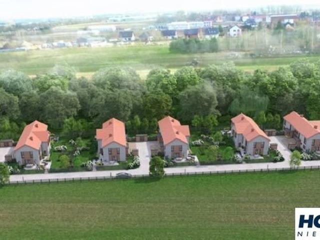 Nowoczesny dom z ogrodem, garażem i tarasem, 149 m²