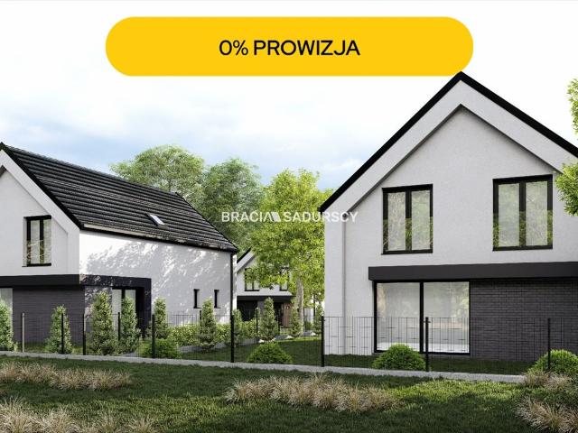 Nowoczesny dom z antresolą na kameralnym osiedlu