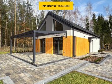 Nowoczesny dom z antresolą w lesie, 93 m², gotowy do zamieszkania