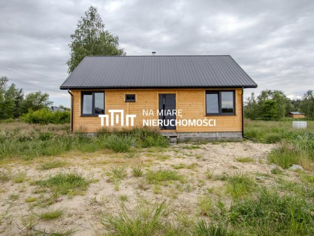 Nowoczesny dom z drewna 70 m² w Jadachach, do wykończenia