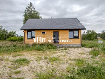 Nowoczesny dom z drewna 70 m² w Jadachach, do wykończenia