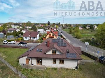 Nowoczesny dom z funkcjami usługowymi, 211 m², Skulsk