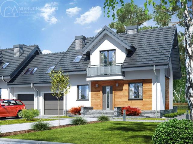 Nowoczesny dom z garażem 116 m² w Niepołomicach
