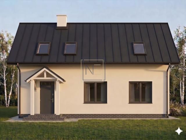 Nowoczesny dom z garażem, energooszczędny, 152 m2