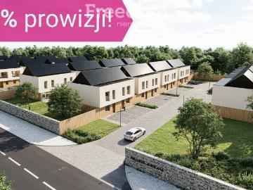 Nowoczesny dom z pompą ciepła, 76,66 m², ogród 152 m²