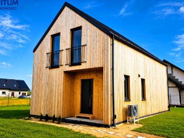 Nowoczesny dom zdrowy, 98 m2, duża działka, naturalne materiały