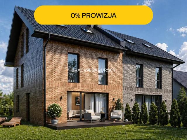 Nowoczesny dom bliźniaczy 157 m² z dużym ogrodem zapraszam