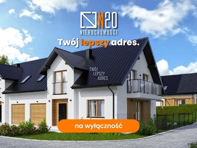 Zapraszam do obejrzenia nowoczesnego bliźniaka 154 m² z garażem i ogrodem