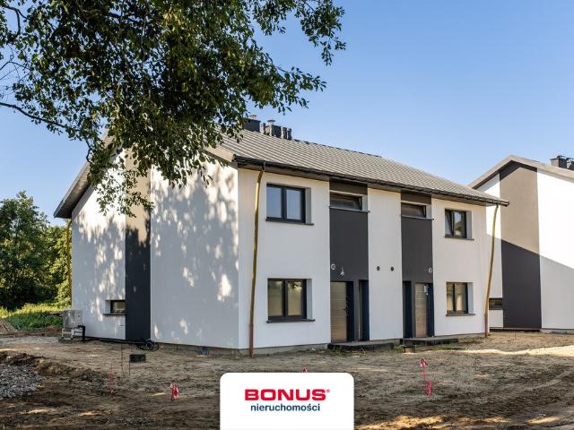 Nowoczesny dom bliźniaczy 124,73 m² Dobra Szczecińska