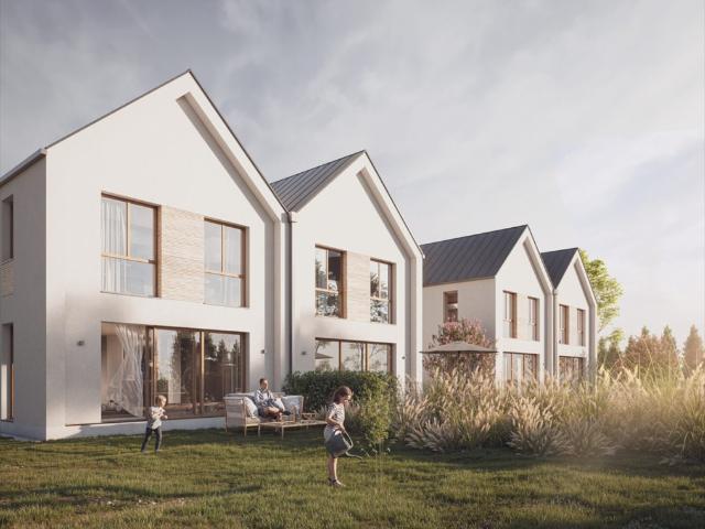 Nowoczesny dom bliźniaczy 138 m² w Żabiej Woli zapraszam