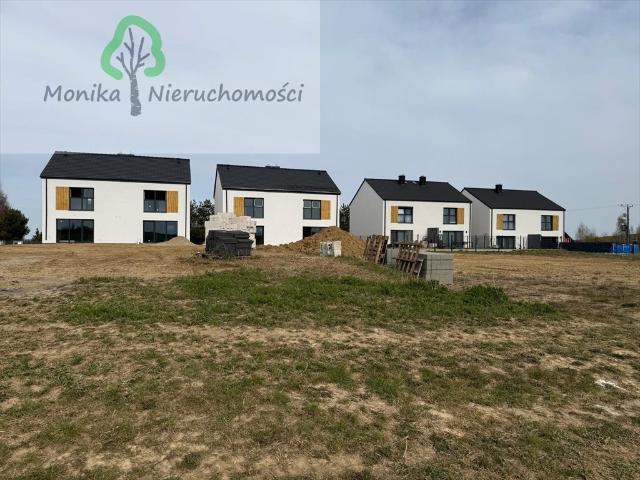 Nowoczesny dom bliźniaczy 78 m² stan deweloperski z ogrzewaniem podłogowym