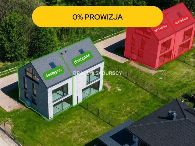 Nowoczesny dom bliźniaczy 89 m² w Krakowie polecam