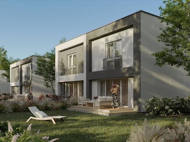 Zapraszam do obejrzenia nowoczesnego bliźniaka 80 m² z garażem i dużą działką
