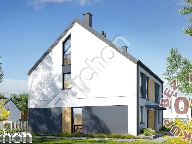 Nowoczesny bliźniak 108m² z garażem i dużą działką zapraszam