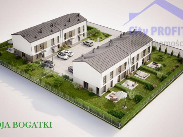 Nowoczesny dom bliźniak 128 m² w Wiązownie polecam