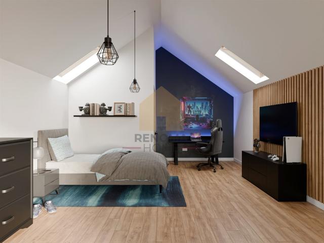 Nowoczesny dom bliźniak 142 m² z garażem i ogrodem
