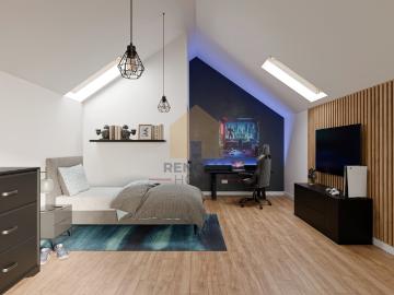 Nowoczesny dom bliźniak 142 m² z garażem i ogrodem