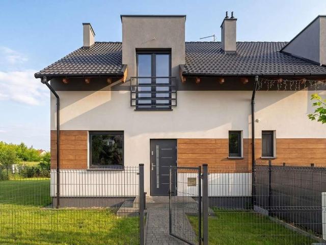 Nowoczesny dom bliźniak w Mosinie, 107 m², gotowy do wprowadzenia