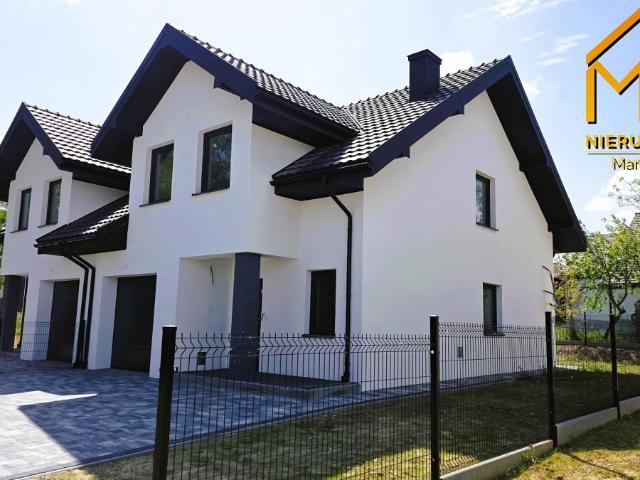 Nowoczesny dom bliźniak z garażem, 4 pokoje, wysoki standard