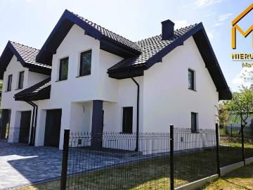 Nowoczesny dom bliźniak z garażem, 4 pokoje, wysoki standard