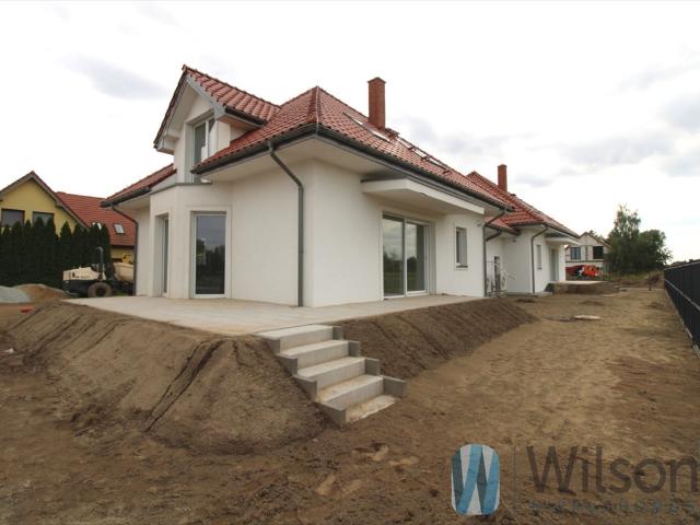 Nowoczesny dom bliźniak premium 150 m2 z ogrodem