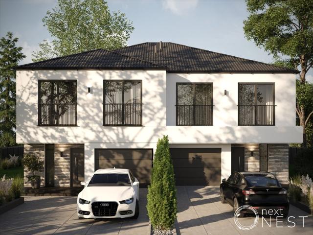 Na sprzedaż nowoczesny dom dwulokalowy 145 m² z garażem w Krępie