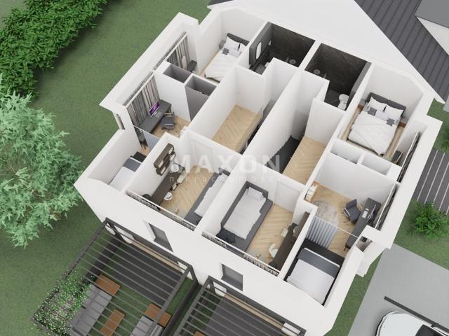 Nowoczesny dom Passivhaus z 2 miejscami parkingowymi