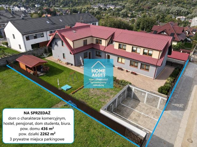 Nowoczesny dom komercyjny 437 m² z niezależnymi częściami polecam!