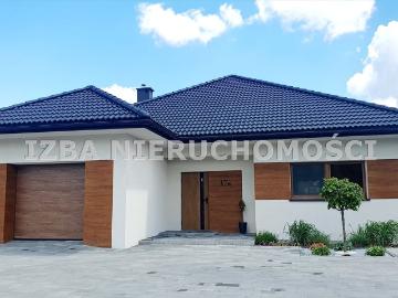 Nowoczesny dom parterowy 165 m2, energooszczędny, blisko jeziora