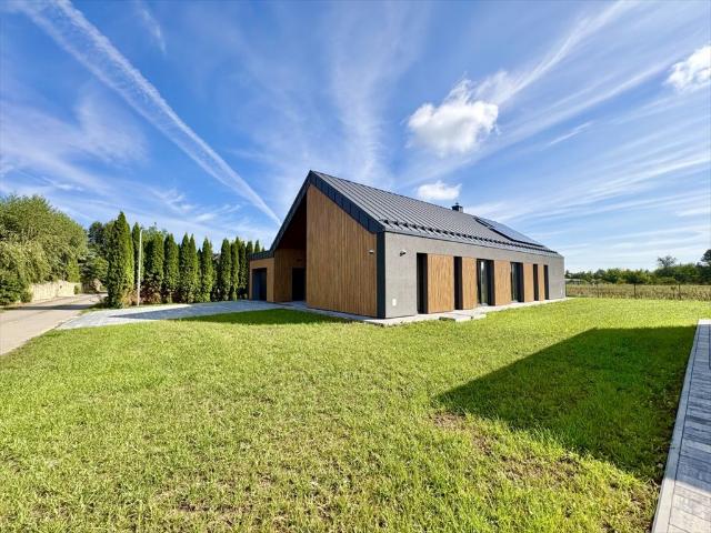 Nowoczesny dom PREMIUM 146 m² z panoramicznymi przeszkleniami polecam!